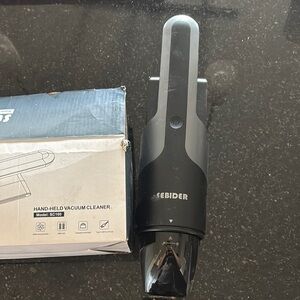 SEBIDER Handheld Vacuum Cleaner in Black and Gray